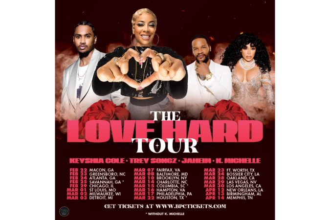 Keyshia Cole Announces 'Love Hard' Tour with Trey Songz, Jaheim, and K. Michelle