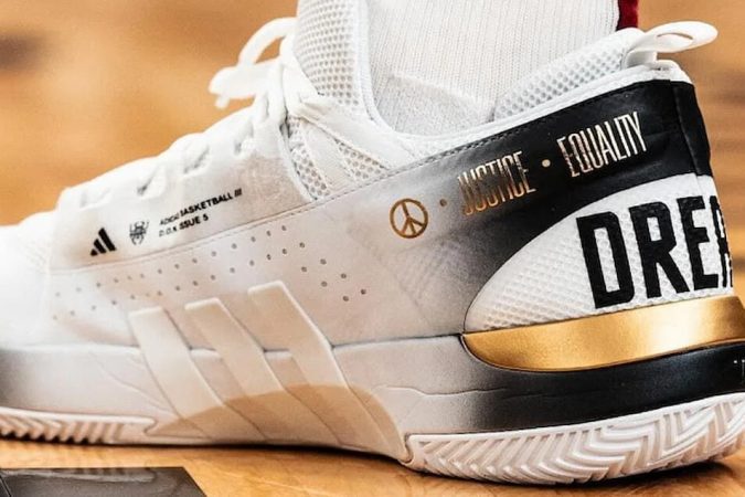 Cleveland Cavaliers’ Donovan Mitchell Displays MLK Tribute Sneakers