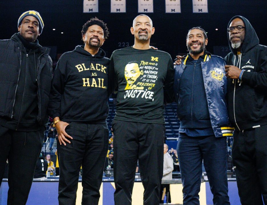 University of Michigan's 'Fab Five' Reunite at Crisler Center