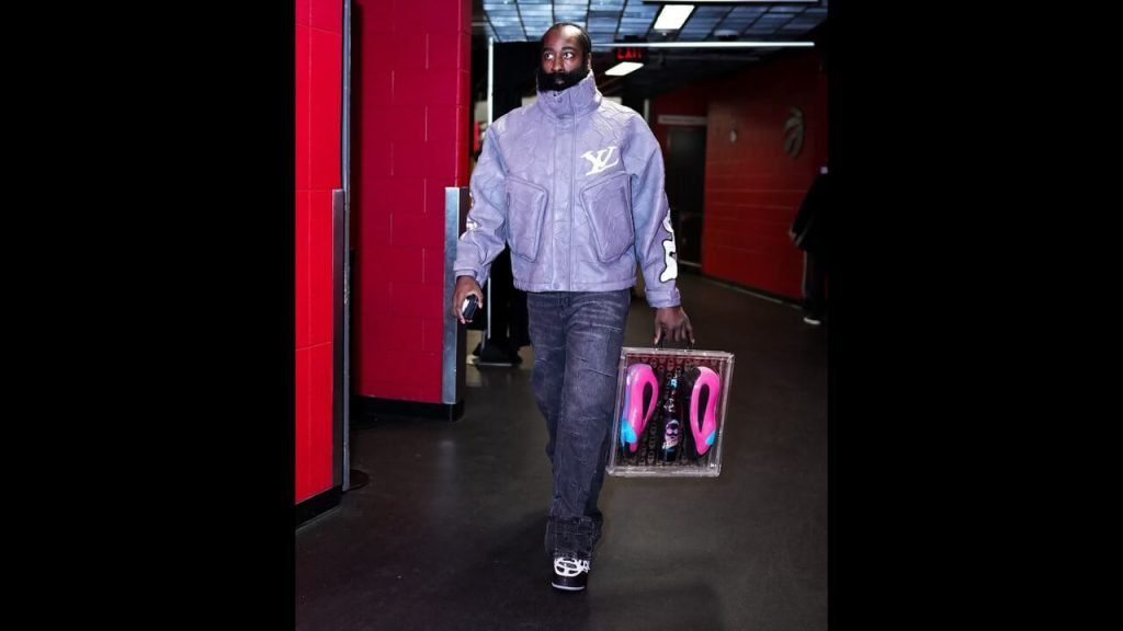 James Harden Shows Off Latest Adidas Sneakers Inspired By J-Harden Wines