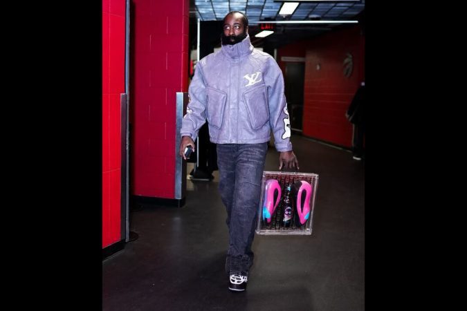 James Harden Shows Off Latest Adidas Sneakers Inspired By J-Harden Wines