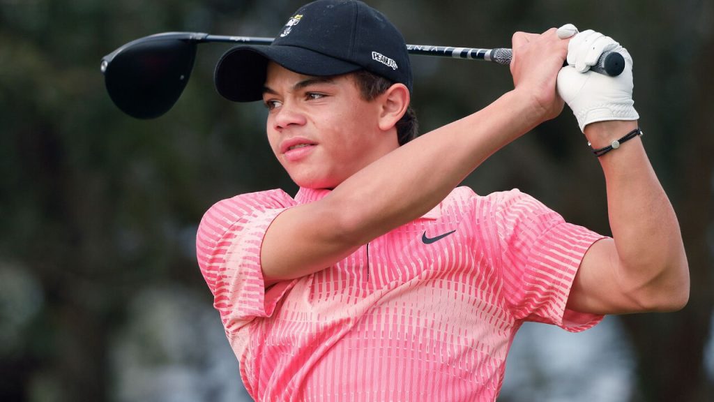 Tiger Woods' 15-Year-Old Son Competes In Pre-Qualifier For Cognizant Classic in The Palm Beaches