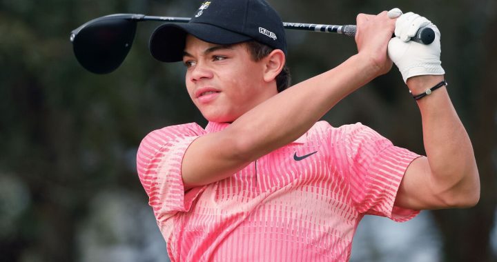 Tiger Woods' 15-Year-Old Son Competes In Pre-Qualifier For Cognizant Classic in The Palm Beaches