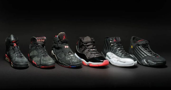 Collection Of Nikes Worn By Michael Jordan Sold For $8M At Auction