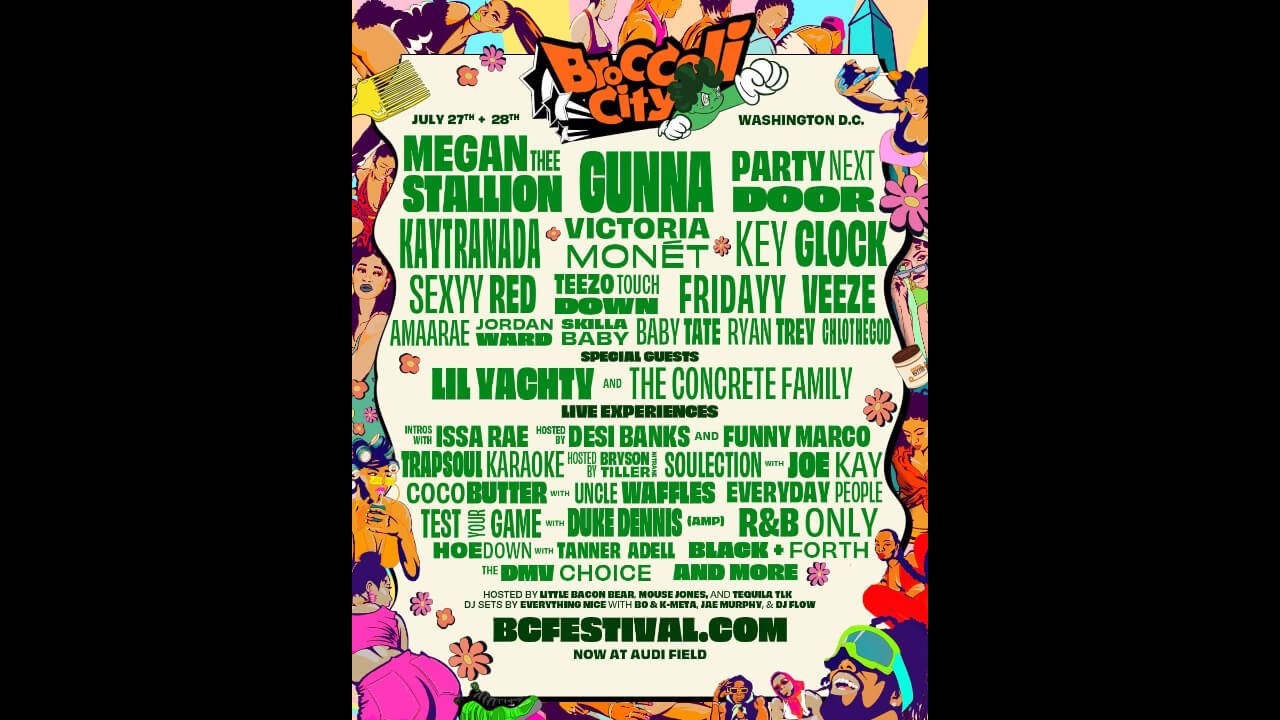 Broccoli City Unveils 2024 Lineup Featuring Megan Thee Stallion, Gunna, Lil Yachty & Issa Rae
