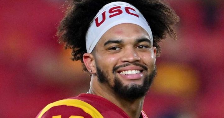 Caleb Williams Responds To Being Mocked For Having Pink Phone And Pink Fingernail Polish
