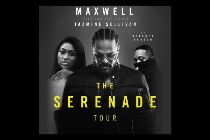 Maxwell Announces The Serenade 2024 North American Tour With Jazmine Sullivan and October London