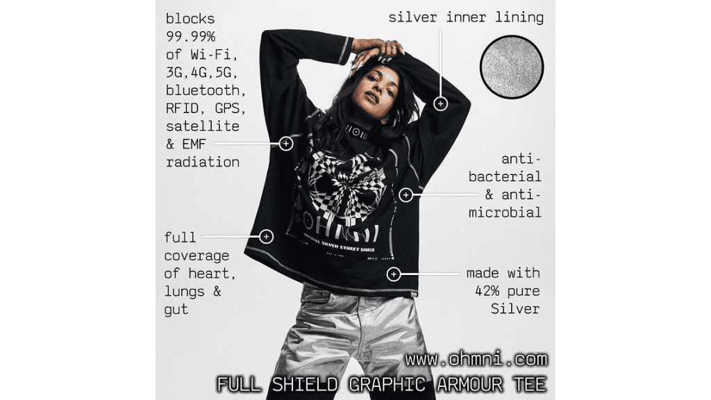 M.I.A. Launches Radiation, WiFi And 5G Blocking Clothing Line