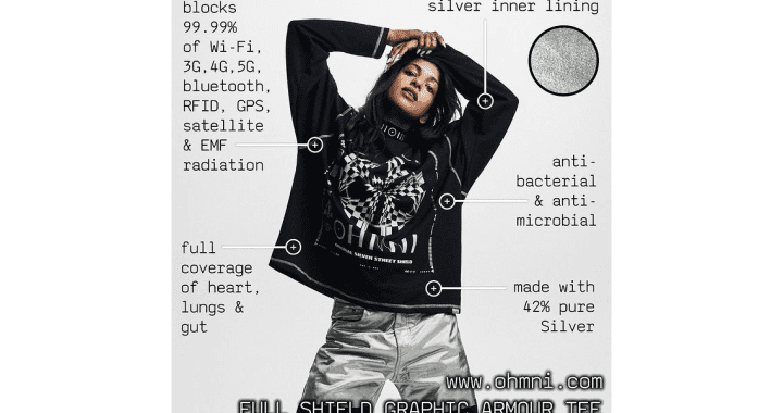 M.I.A. Launches Radiation, WiFi And 5G Blocking Clothing Line