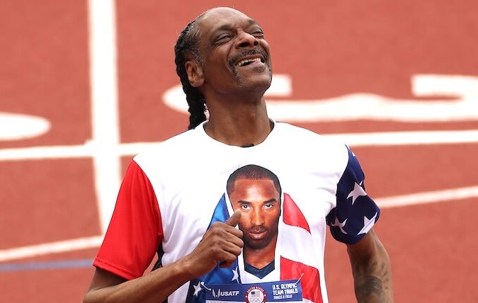 Snoop Dogg Runs 200 Meter Race At U.S. Olympic Team Track And Field Trials