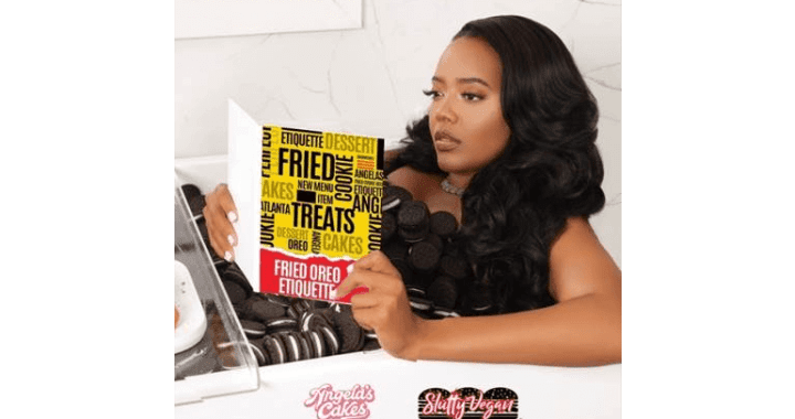 Angela Simmons Partners With Pinky Cole-Hayes And Slutty Vegan to Launch Vegan Fried Oreos