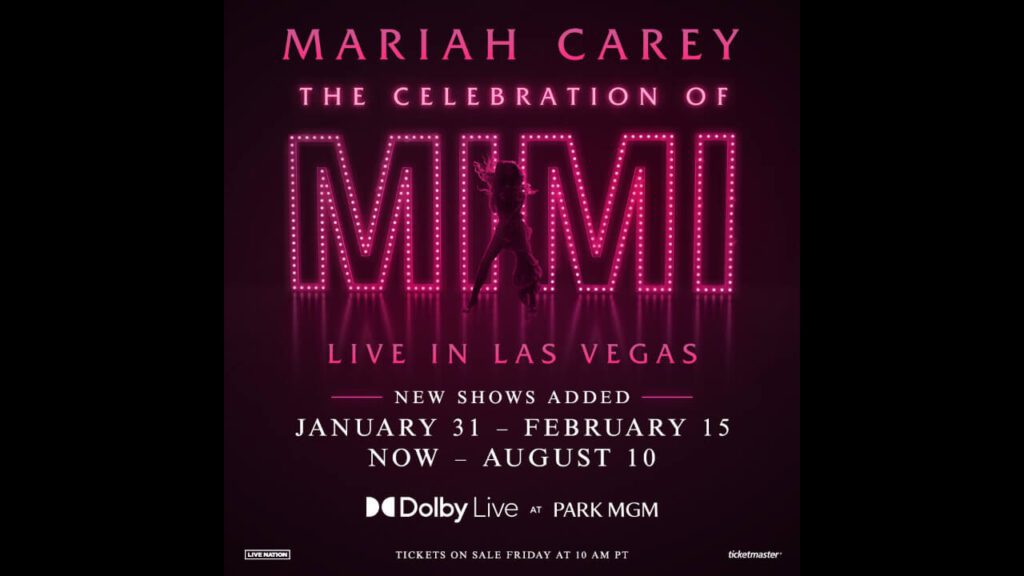 Mariah Carey: The Celebration of Mimi Live in Las Vegas Adds Eight New Dates