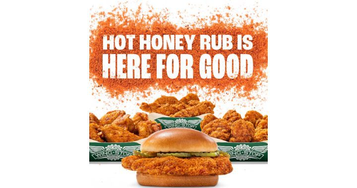 Wingstop's Hot Honey Rub is Here to Stay