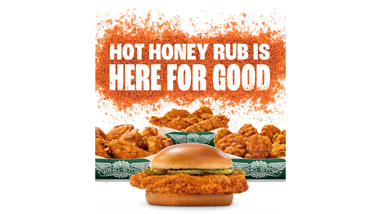 Wingstop's Hot Honey Rub is Here to Stay