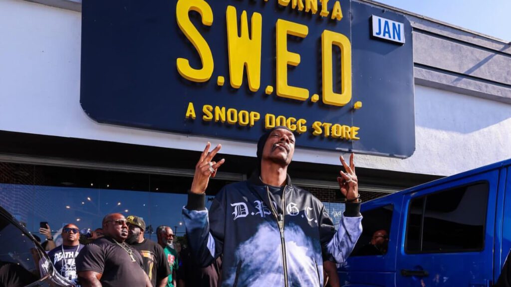 Snoop Dogg Opens Cannabis Store S.W.E.D. Near LAX Airport