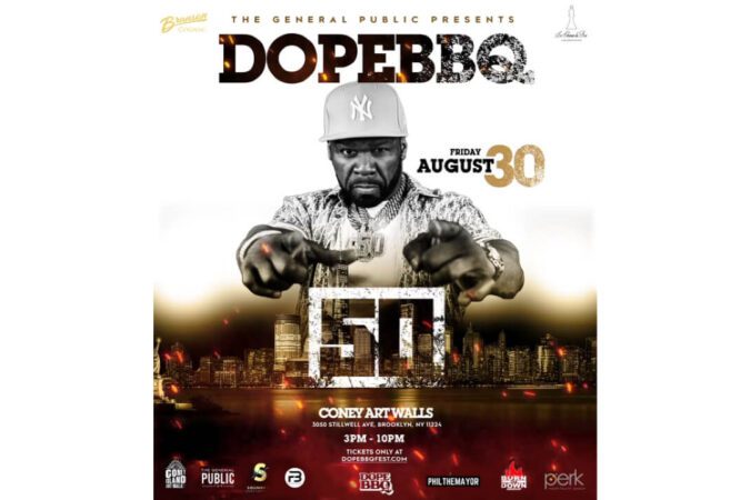 DOPE BBQ Announces 50 Cent To Headline On August 30