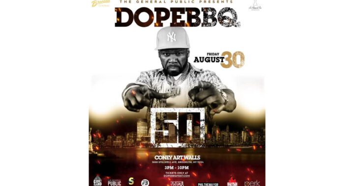 DOPE BBQ Announces 50 Cent To Headline On August 30