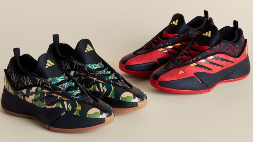 adidas and Damian Lillard Collaborate With BAPE For Dame 9