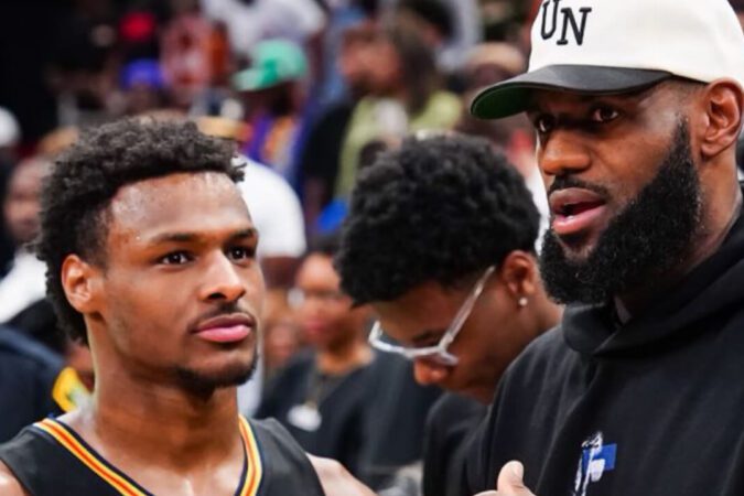 There Is One Name Bronny James Can’t Call LeBron While On The Basketball Court