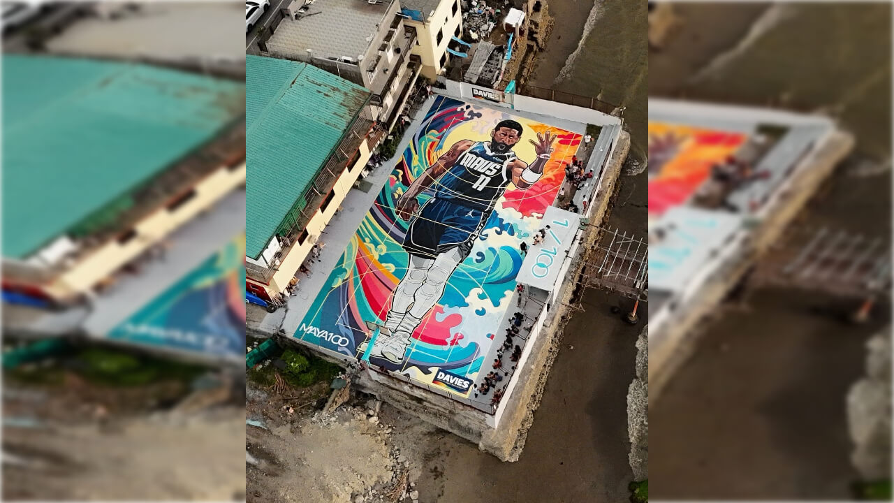 Kyrie Irving Immortalized On Basketball Court Mural In The Philippines