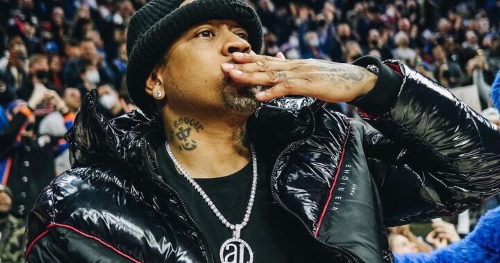 Allen Iverson Shows Up At Hampton University Football Game But Team Loses To Morgan State University