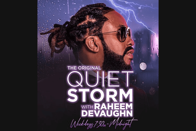 Raheem Devaugn Named Host of The Original Quiet Storm at WHUR 96.3