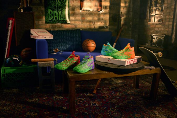 LaMelo Ball Connects With Teenage Mutant Ninja Turtles For Latest PUMA Collection