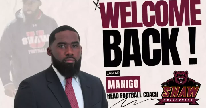Shaw University Hires Lamar Manigo To Lead Football Program