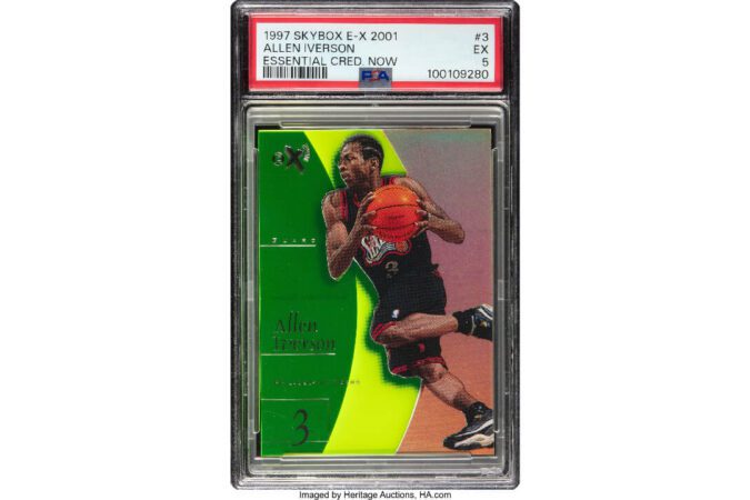 Limited Edition Allen Iverson Card Hits Auction House, Starts With $160K Bid