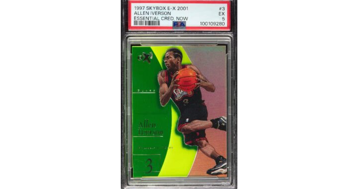 Limited Edition Allen Iverson Card Hits Auction House, Starts With $160K Bid
