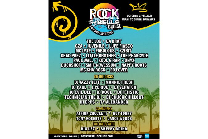 2025 'Rock The Bells Cruise: A Hip-Hop Experience' October 27, 2025