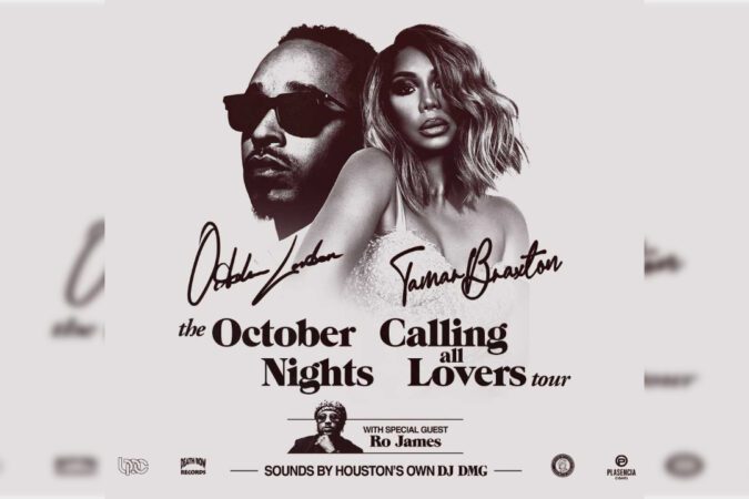'The October Nights: Calling All Lovers' Tour Featuring October London, Tamar Braxton and Special Guest Ro James