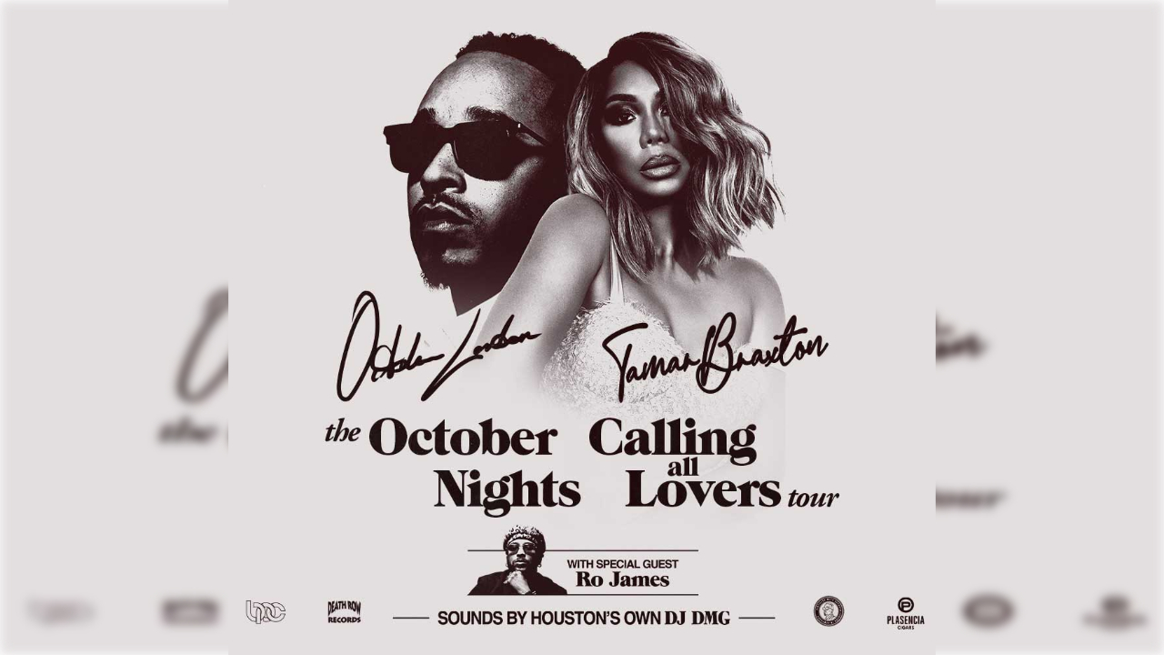 'The October Nights: Calling All Lovers' Tour Featuring October London, Tamar Braxton and Special Guest Ro James