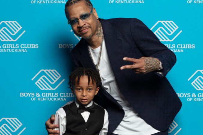 Allen Iverson Appears At Louisville Sneaker Ball To Help Raise Funds For Boys and Girls Clubs