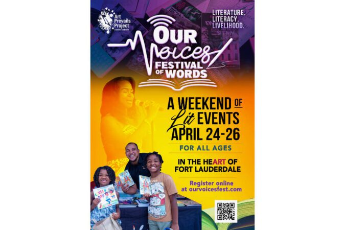 3rd Annual 'Our Voices: Festival of Words' Taking Place April 24-26 in Fort Lauderdale