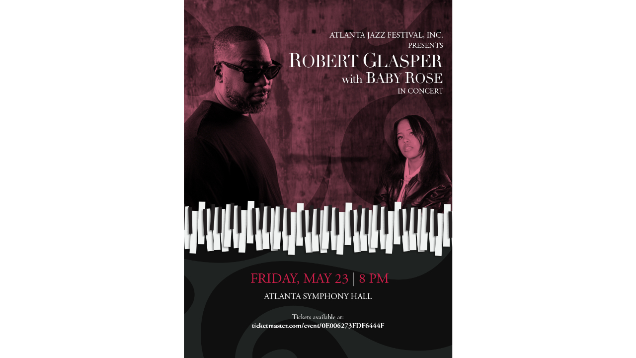 Robert Glasper and Baby Rose Performing at Symphony Hall on May 23