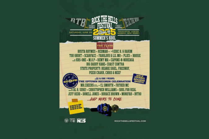 Rock The Bells Festival at Newark's Prudential Center on Saturday, June 28, 2025