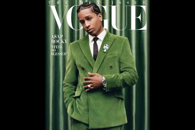 A$AP Rocky Covers Latest Issue Of Vogue