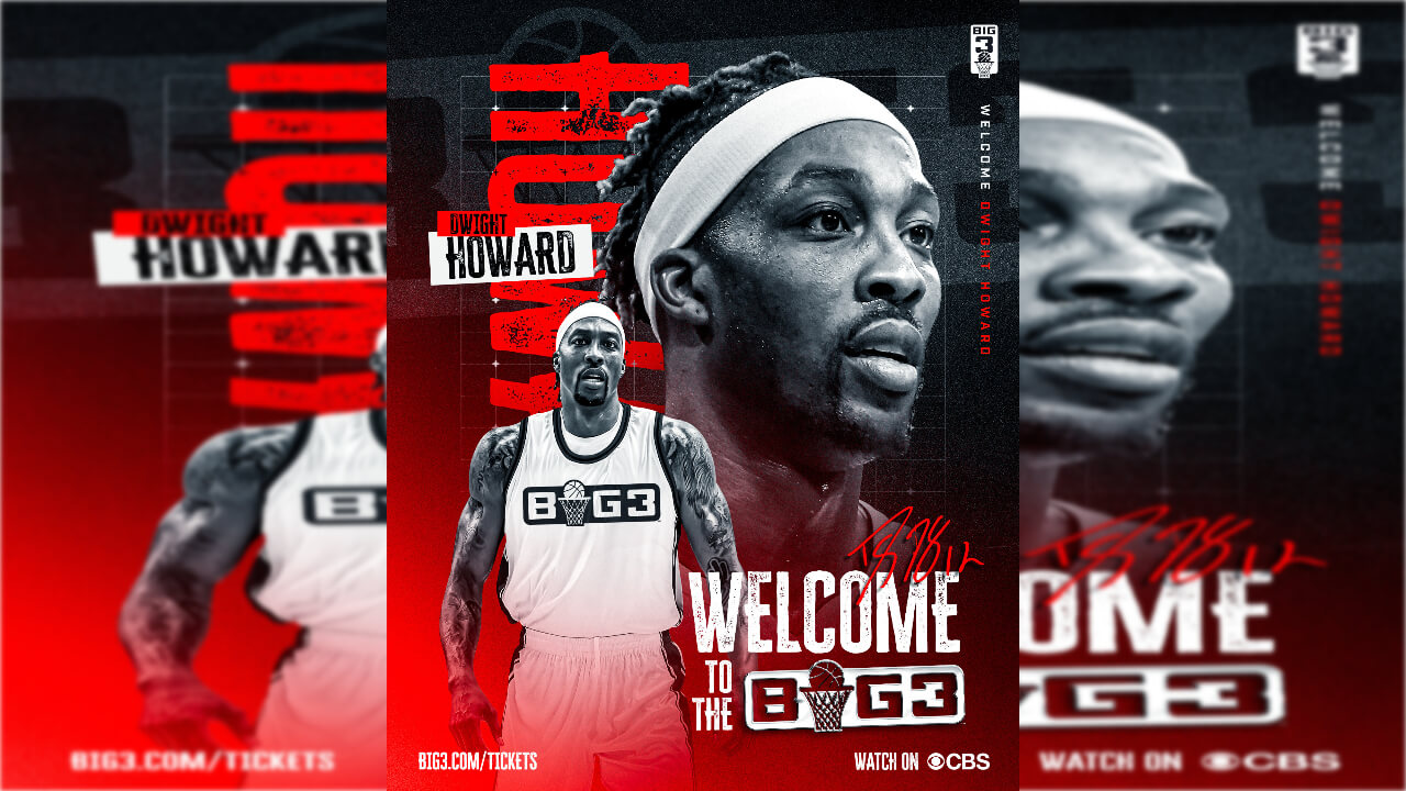 Dwight Howard Signs With BIG3, Will Play with Los Angeles Riot