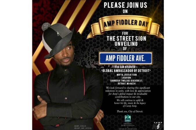 Detroit Readies Street Renaming To Amp Fiddler Ave.