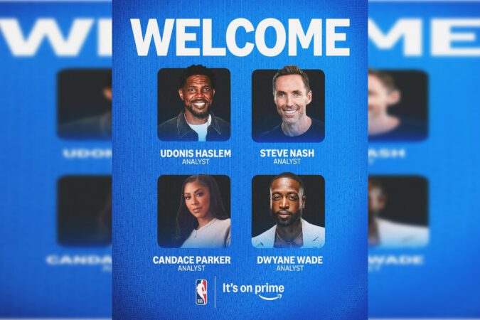 Dwyane Wade, Udonis Haslem, Candace Parker, and Steve Nash Join NBA On Prime Team