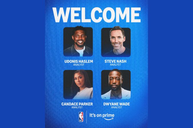 Prime Video Announces Dwyane Wade, Udonis Haslem, Candace Parker, Steve Nash As Studio Analysts