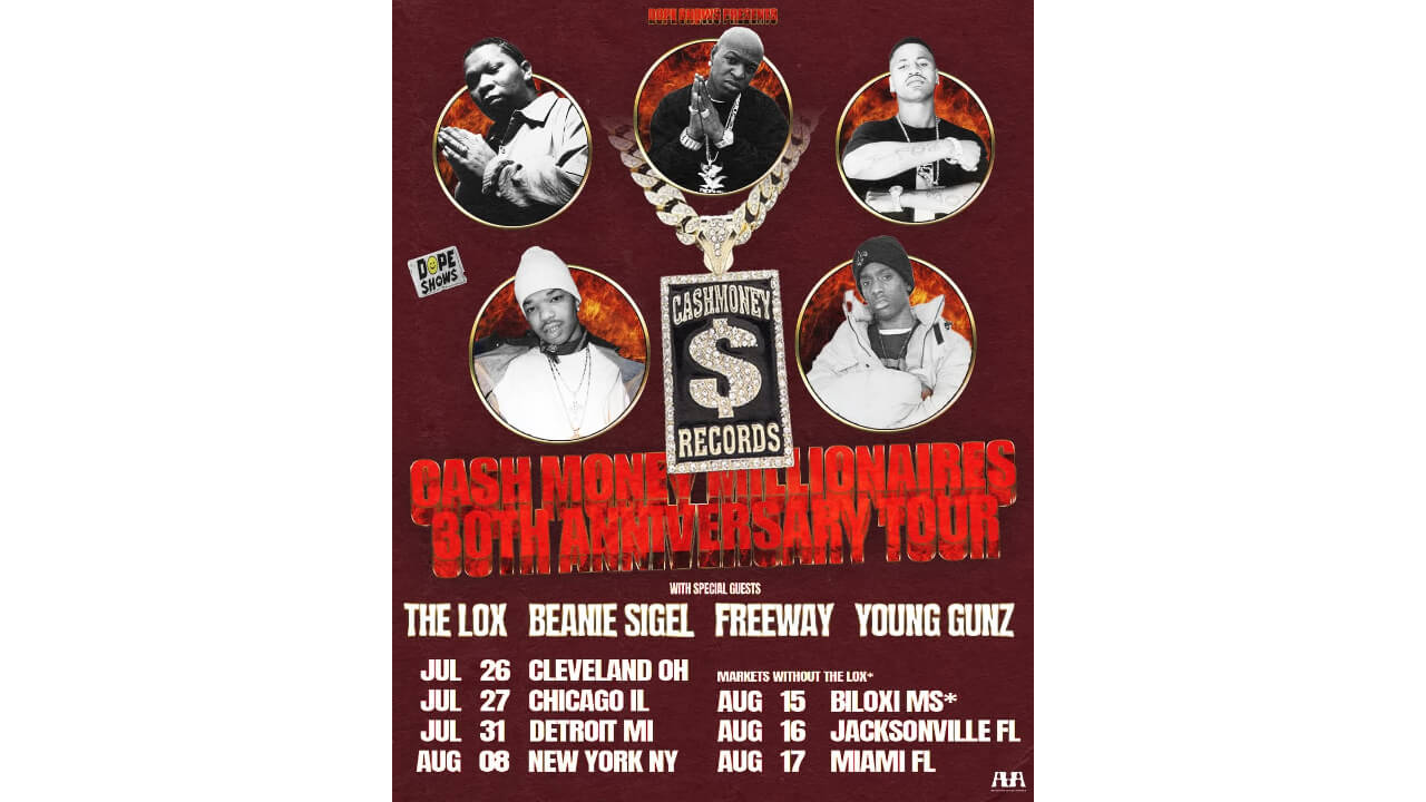 Cash Money Millionaires 30th Anniversary Tour Adds Additional Cities