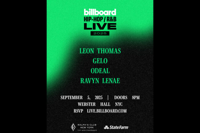 Leon Thomas to Headline Billboard Hip-Hop & R&B LIVE September 5 at Webster Hall in New York City