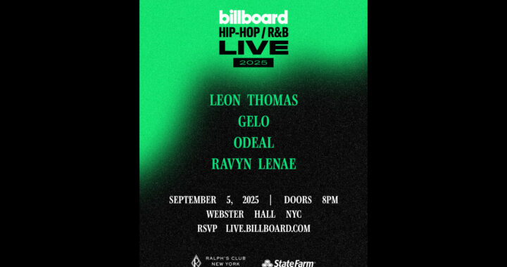 Leon Thomas to Headline Billboard Hip-Hop & R&B LIVE September 5 at Webster Hall in New York City