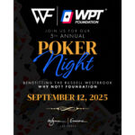 Russell Westbrook Returns to Wynn Las Vegas for 5th Annual Why Not? Foundation Poker Night, September 12, 2025