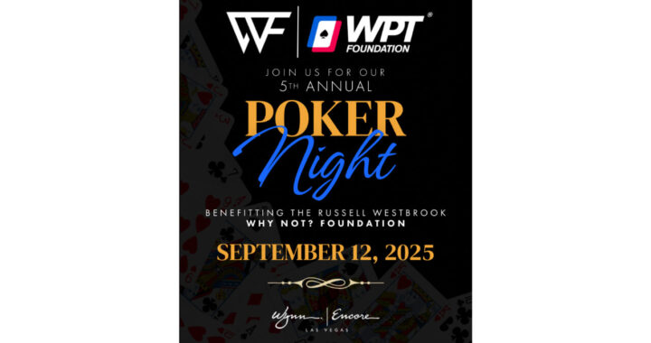 Russell Westbrook Returns to Wynn Las Vegas for 5th Annual Why Not? Foundation Poker Night, September 12, 2025