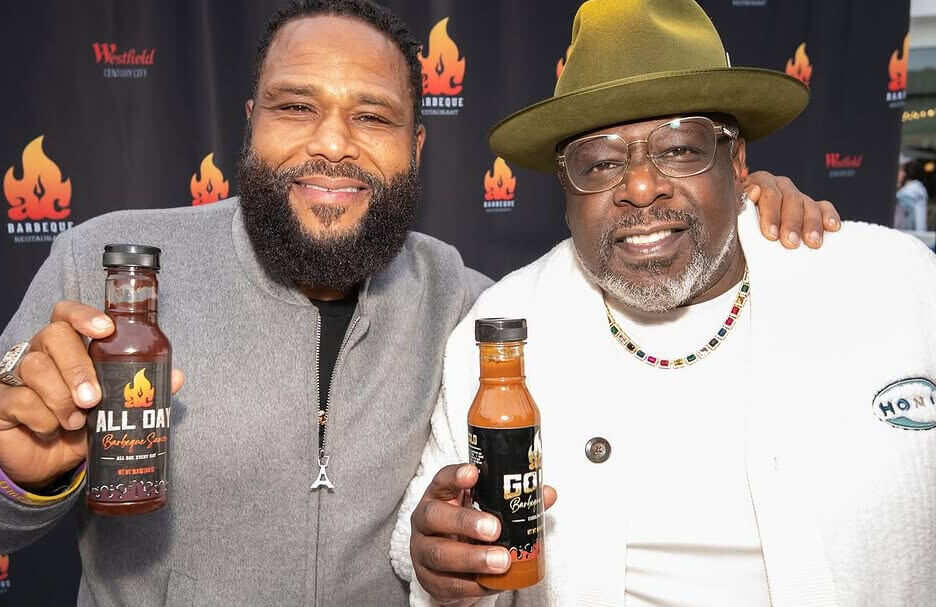 Cedric The Entertainer, Anthony Anderson Open AC Barbecue In Los Angeles