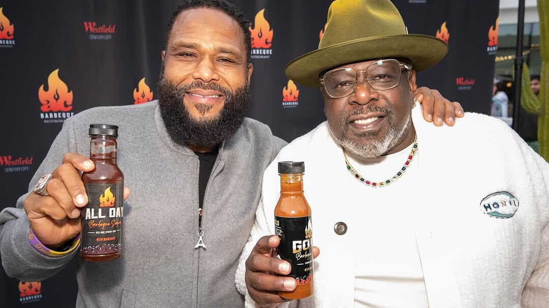 Cedric The Entertainer, Anthony Anderson Open AC Barbecue In Los Angeles