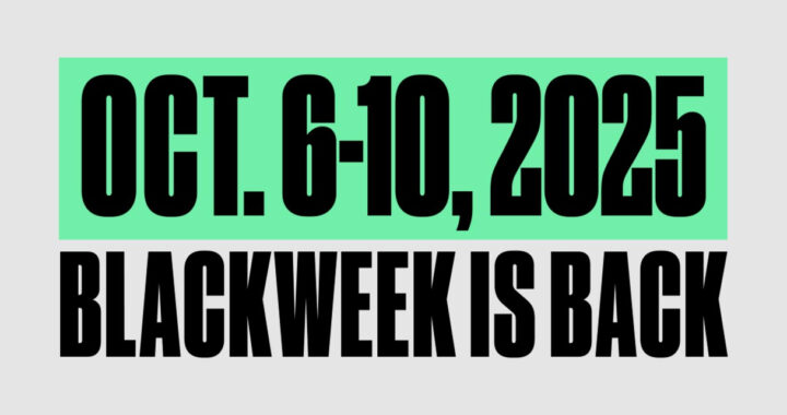 BLACKWEEK Hits New York City October 6-9